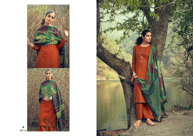 Levisha Anaya Exclusive Latest Heavy Kashmiri Embroidery Work Cotton Dress Collection